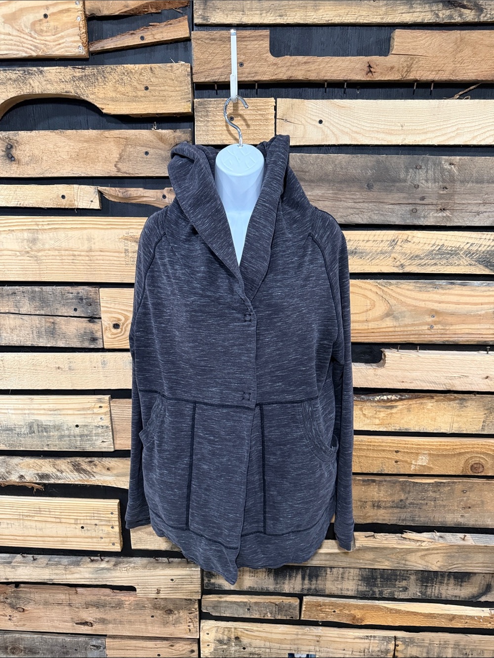 Lululemon Womens Find Your Centre
Center Wrap‎ Hoodie Jacket Size 6